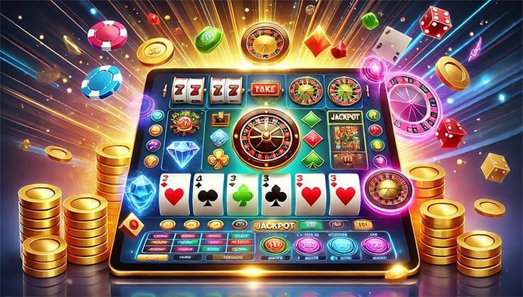Antarmuka roulette di aplikasi seluler surya777